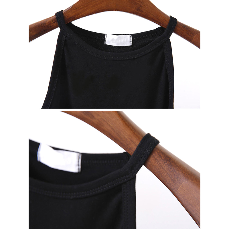 O-Neck Sleeveless Crop Tank